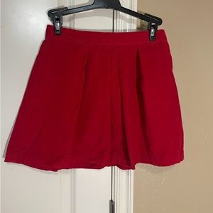 Red  corduroy skirt girls size 12